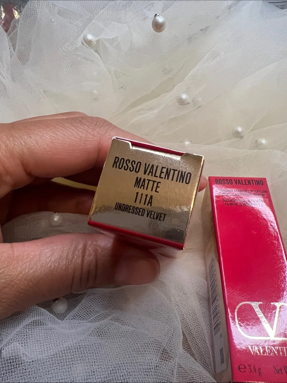 VALENTINO GARAVANI  Rosso Matte Refillable Lipstick
